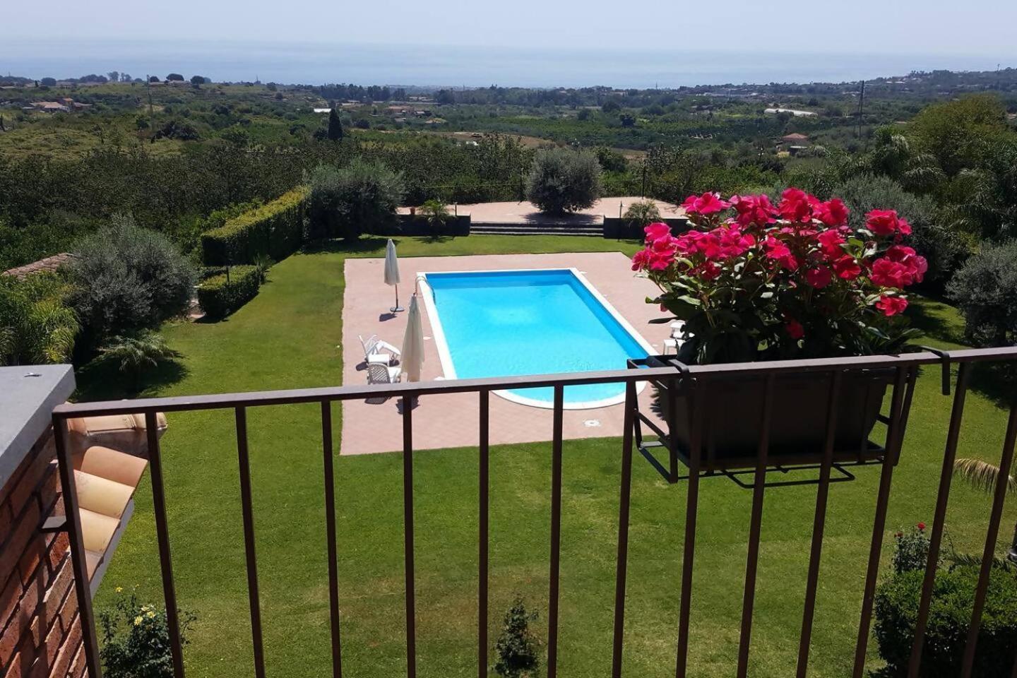 Villa Ginevra Santa Venerina Exterior foto
