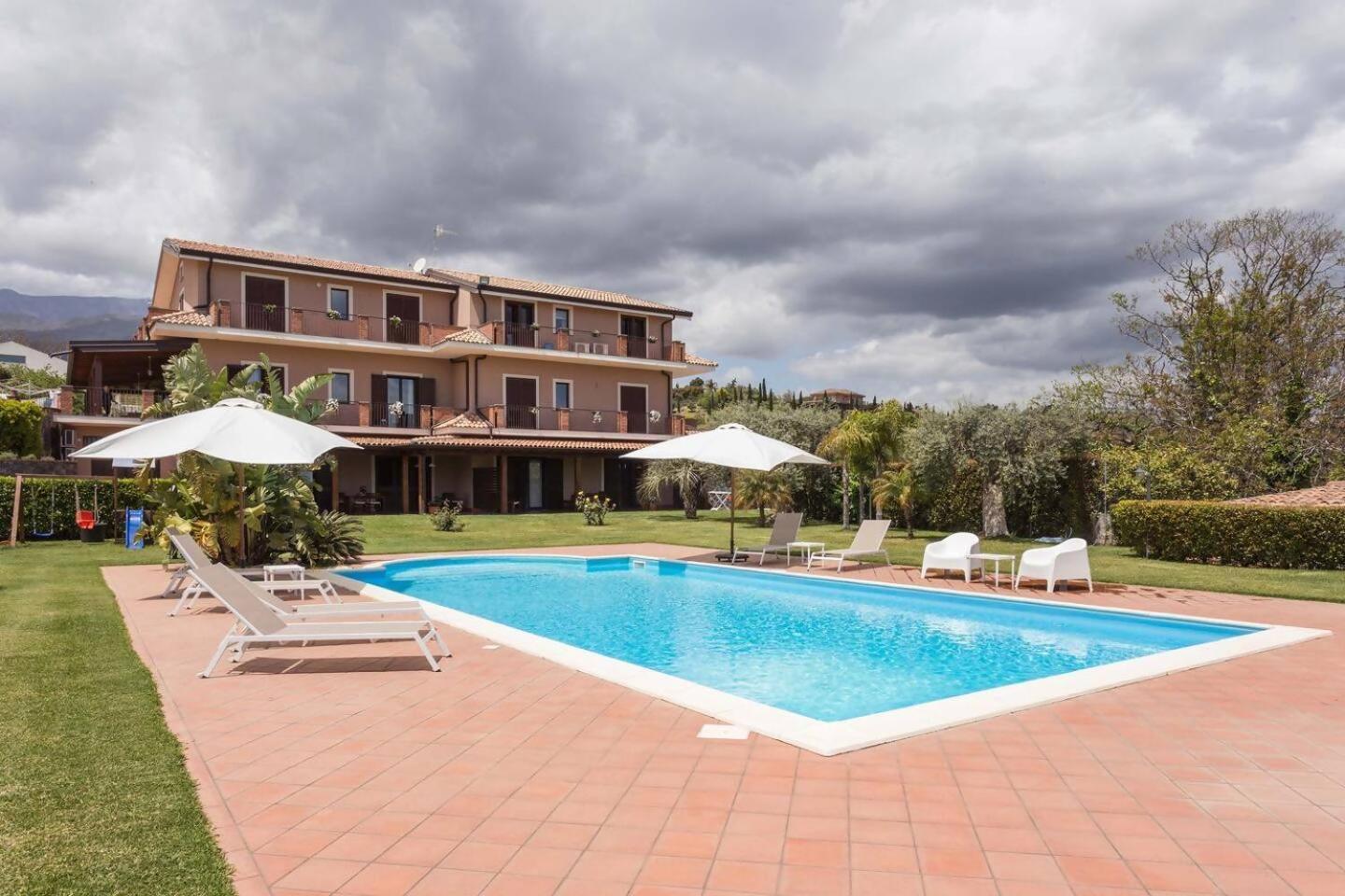 Villa Ginevra Santa Venerina Exterior foto