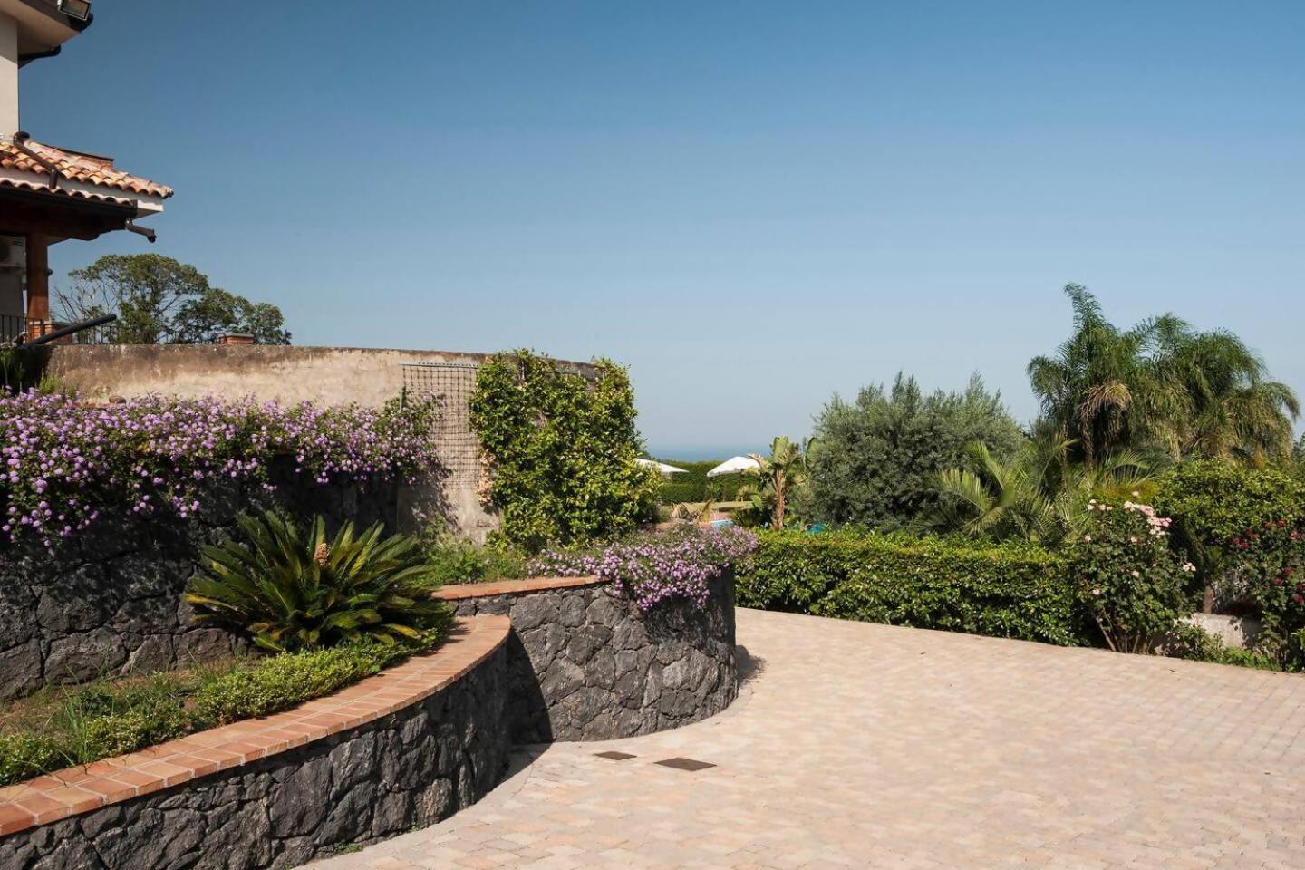 Villa Ginevra Santa Venerina Exterior foto